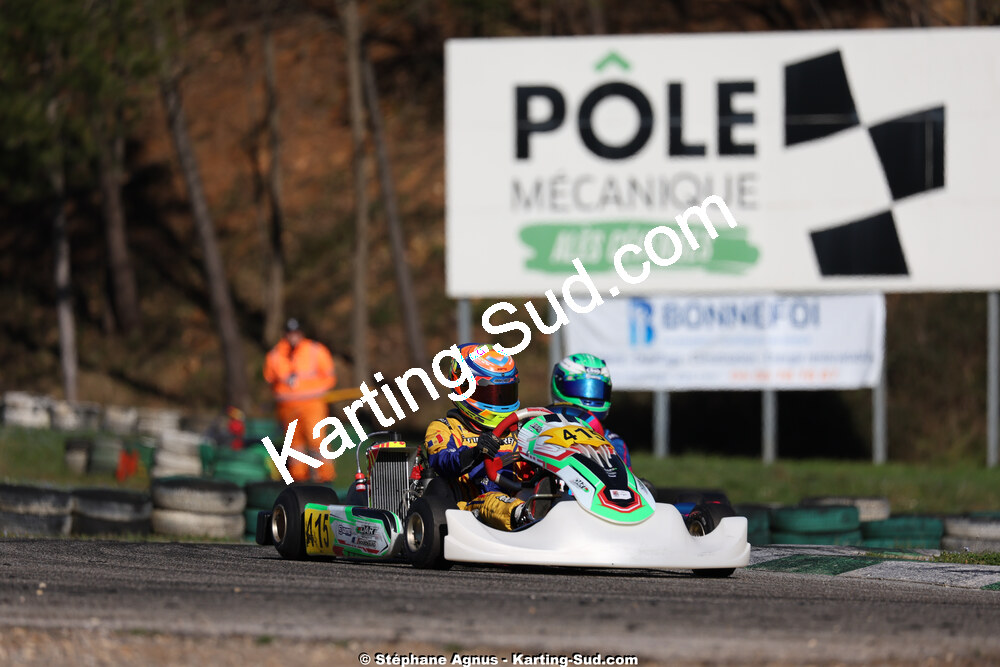1 & 2/03/2025 : 1ère manche du Championnat du Sud au Pôle Mécanique Karting d’Alès (photos Stéphane Agnus) 2025 — karting