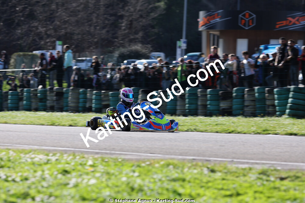 1 & 2/03/2025 : 1ère manche du Championnat du Sud au Pôle Mécanique Karting d’Alès (photos Stéphane Agnus) 2025 — karting