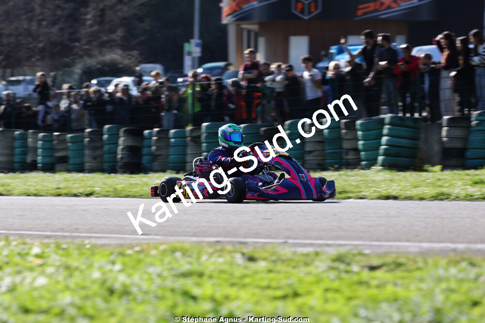 1 & 2/03/2025 : 1ère manche du Championnat du Sud au Pôle Mécanique Karting d’Alès (photos Stéphane Agnus) 2025 — karting