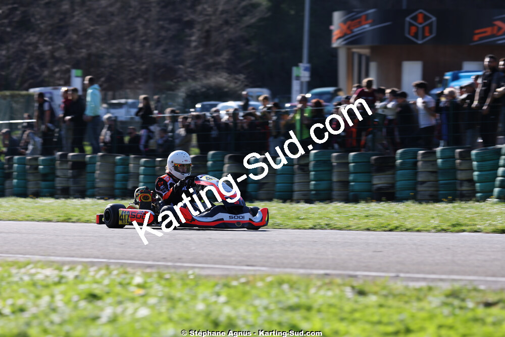 1 & 2/03/2025 : 1ère manche du Championnat du Sud au Pôle Mécanique Karting d’Alès (photos Stéphane Agnus) 2025 — karting