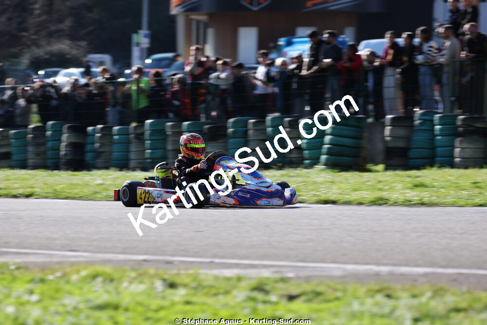 1 & 2/03/2025 : 1ère manche du Championnat du Sud au Pôle Mécanique Karting d’Alès (photos Stéphane Agnus) 2025 — karting