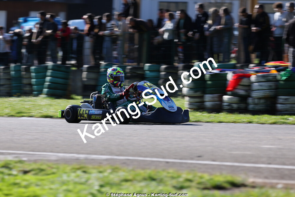 1 & 2/03/2025 : 1ère manche du Championnat du Sud au Pôle Mécanique Karting d’Alès (photos Stéphane Agnus) 2025 — karting