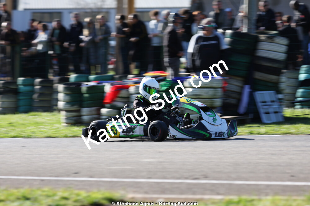 1 & 2/03/2025 : 1ère manche du Championnat du Sud au Pôle Mécanique Karting d’Alès (photos Stéphane Agnus) 2025 — karting