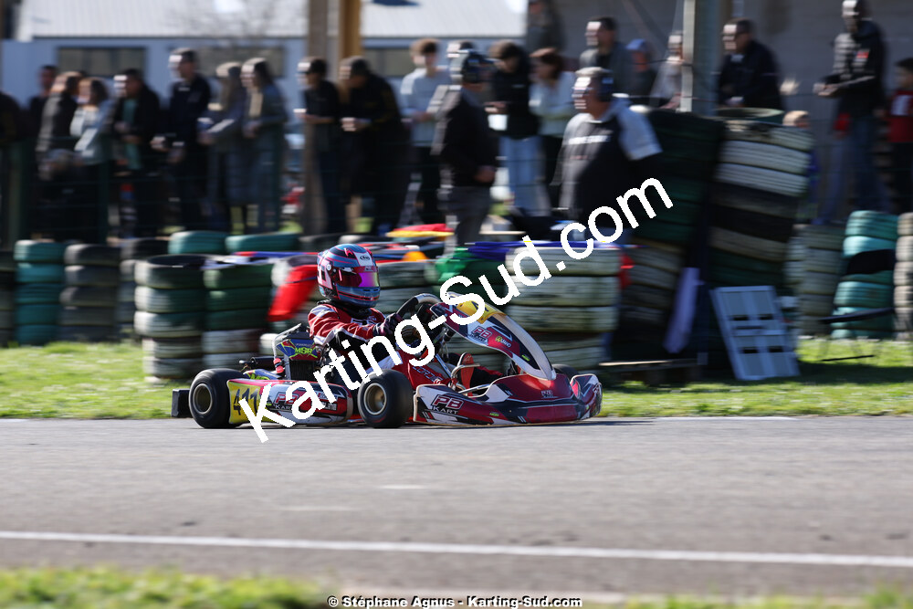 1 & 2/03/2025 : 1ère manche du Championnat du Sud au Pôle Mécanique Karting d’Alès (photos Stéphane Agnus) 2025 — karting