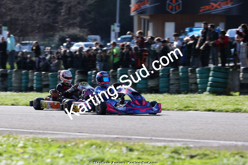 1 & 2/03/2025 : 1ère manche du Championnat du Sud au Pôle Mécanique Karting d’Alès (photos Stéphane Agnus) 2025 — karting