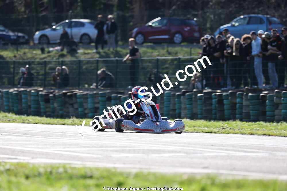 1 & 2/03/2025 : 1ère manche du Championnat du Sud au Pôle Mécanique Karting d’Alès (photos Stéphane Agnus) 2025 — karting