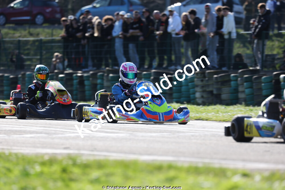 1 & 2/03/2025 : 1ère manche du Championnat du Sud au Pôle Mécanique Karting d’Alès (photos Stéphane Agnus) 2025 — karting
