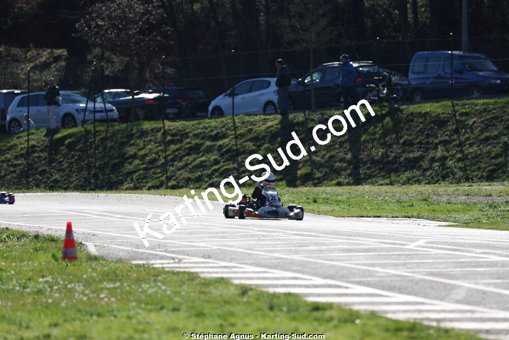 1 & 2/03/2025 : 1ère manche du Championnat du Sud au Pôle Mécanique Karting d’Alès (photos Stéphane Agnus) 2025 — karting
