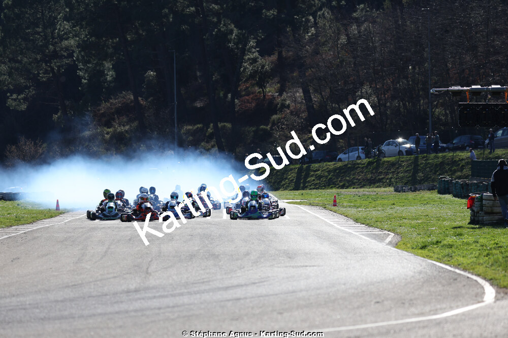 1 & 2/03/2025 : 1ère manche du Championnat du Sud au Pôle Mécanique Karting d’Alès (photos Stéphane Agnus) 2025 — karting