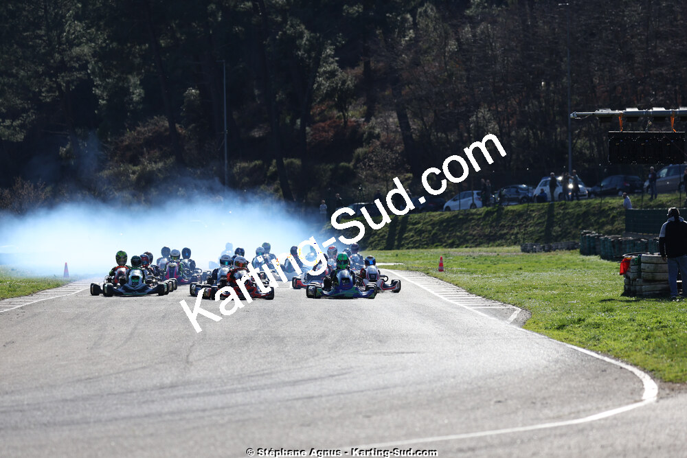 1 & 2/03/2025 : 1ère manche du Championnat du Sud au Pôle Mécanique Karting d’Alès (photos Stéphane Agnus) 2025 — karting