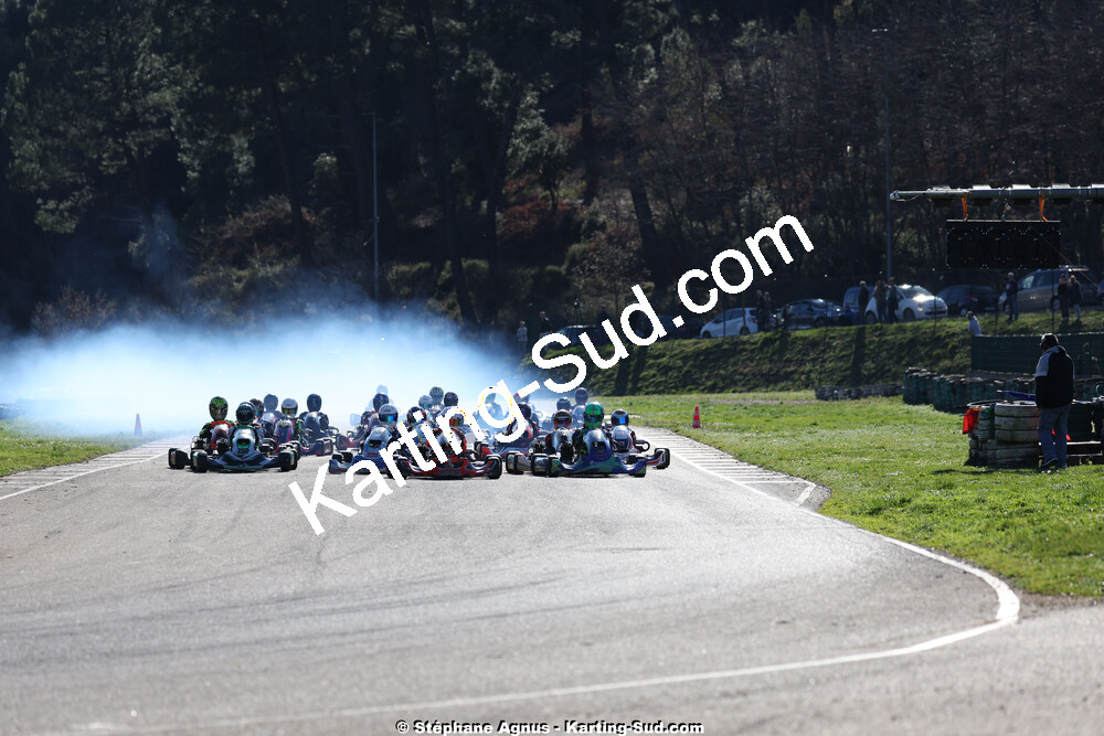 1 & 2/03/2025 : 1ère manche du Championnat du Sud au Pôle Mécanique Karting d’Alès (photos Stéphane Agnus) 2025 — karting