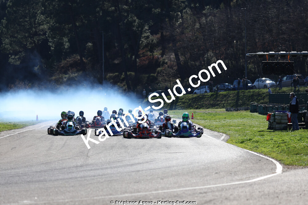 1 & 2/03/2025 : 1ère manche du Championnat du Sud au Pôle Mécanique Karting d’Alès (photos Stéphane Agnus) 2025 — karting