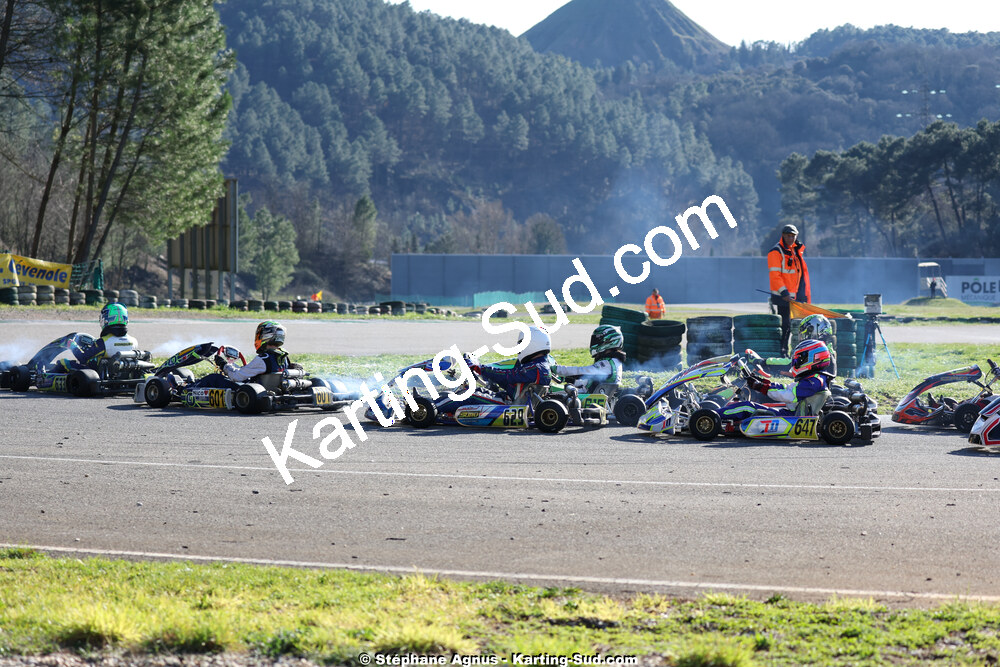 1 & 2/03/2025 : 1ère manche du Championnat du Sud au Pôle Mécanique Karting d’Alès (photos Stéphane Agnus) 2025 — karting