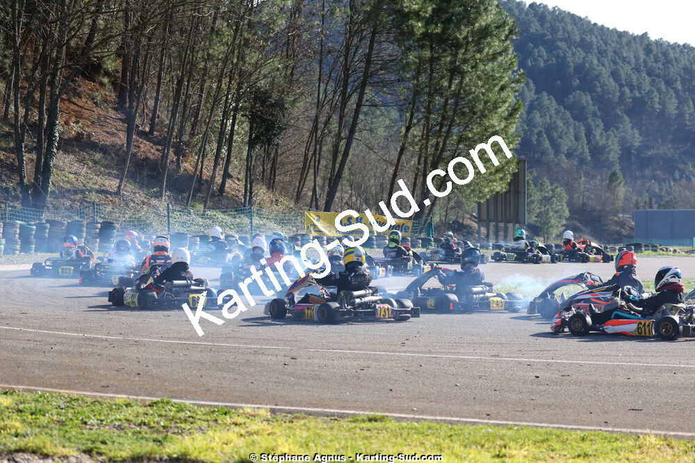 1 & 2/03/2025 : 1ère manche du Championnat du Sud au Pôle Mécanique Karting d’Alès (photos Stéphane Agnus) 2025 — karting
