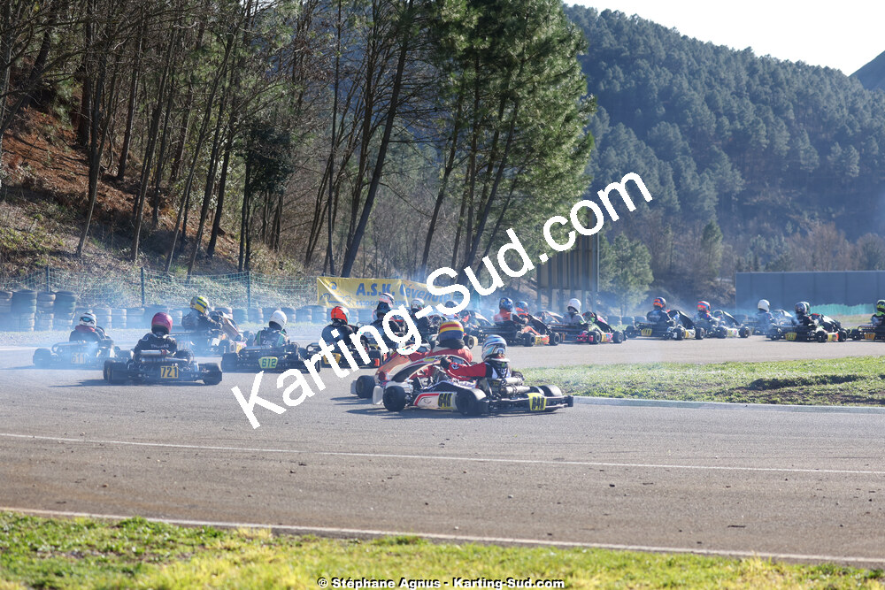 1 & 2/03/2025 : 1ère manche du Championnat du Sud au Pôle Mécanique Karting d’Alès (photos Stéphane Agnus) 2025 — karting
