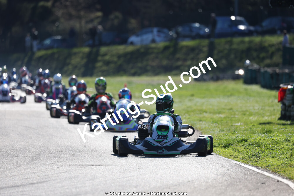 1 & 2/03/2025 : 1ère manche du Championnat du Sud au Pôle Mécanique Karting d’Alès (photos Stéphane Agnus) 2025 — karting