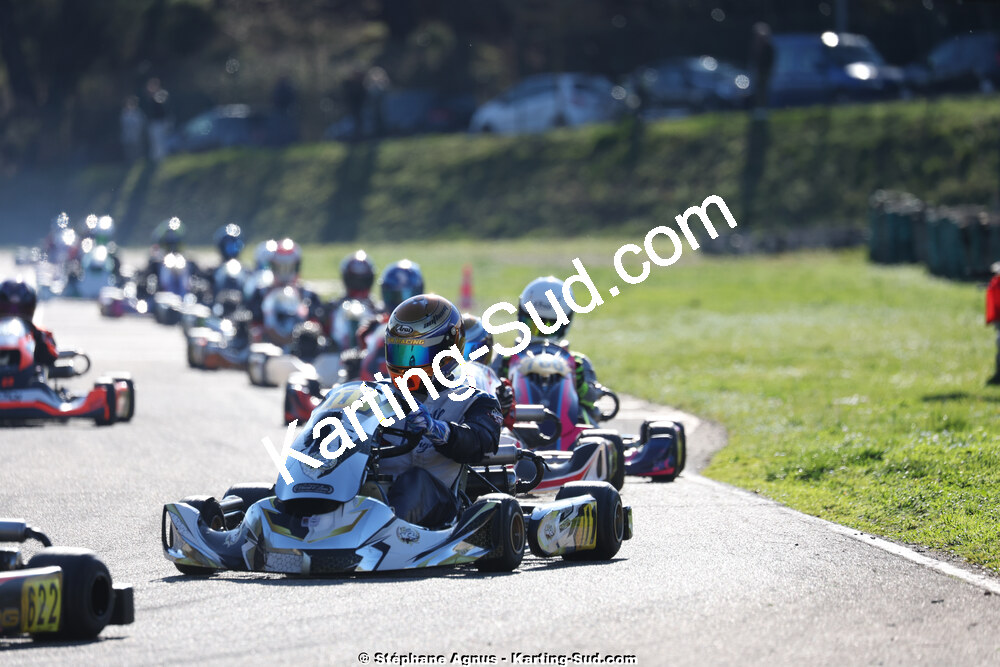 1 & 2/03/2025 : 1ère manche du Championnat du Sud au Pôle Mécanique Karting d’Alès (photos Stéphane Agnus) 2025 — karting