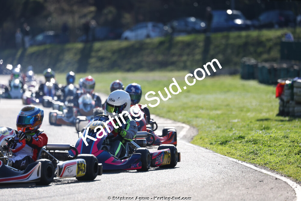 1 & 2/03/2025 : 1ère manche du Championnat du Sud au Pôle Mécanique Karting d’Alès (photos Stéphane Agnus) 2025 — karting