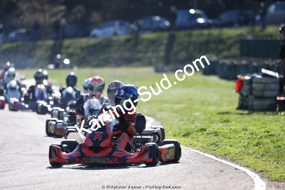 1 & 2/03/2025 : 1ère manche du Championnat du Sud au Pôle Mécanique Karting d’Alès (photos Stéphane Agnus) 2025 — karting