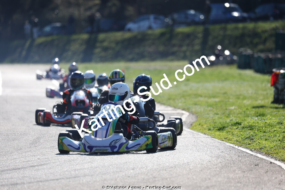 1 & 2/03/2025 : 1ère manche du Championnat du Sud au Pôle Mécanique Karting d’Alès (photos Stéphane Agnus) 2025 — karting
