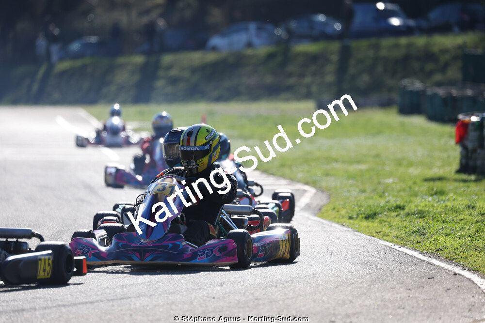 1 & 2/03/2025 : 1ère manche du Championnat du Sud au Pôle Mécanique Karting d’Alès (photos Stéphane Agnus) 2025 — karting