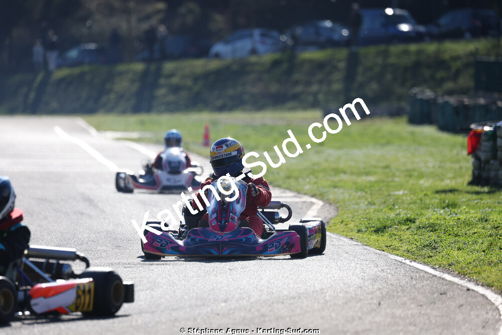 1 & 2/03/2025 : 1ère manche du Championnat du Sud au Pôle Mécanique Karting d’Alès (photos Stéphane Agnus) 2025 — karting