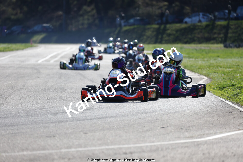 1 & 2/03/2025 : 1ère manche du Championnat du Sud au Pôle Mécanique Karting d’Alès (photos Stéphane Agnus) 2025 — karting