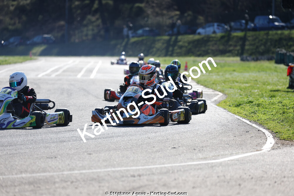 1 & 2/03/2025 : 1ère manche du Championnat du Sud au Pôle Mécanique Karting d’Alès (photos Stéphane Agnus) 2025 — karting