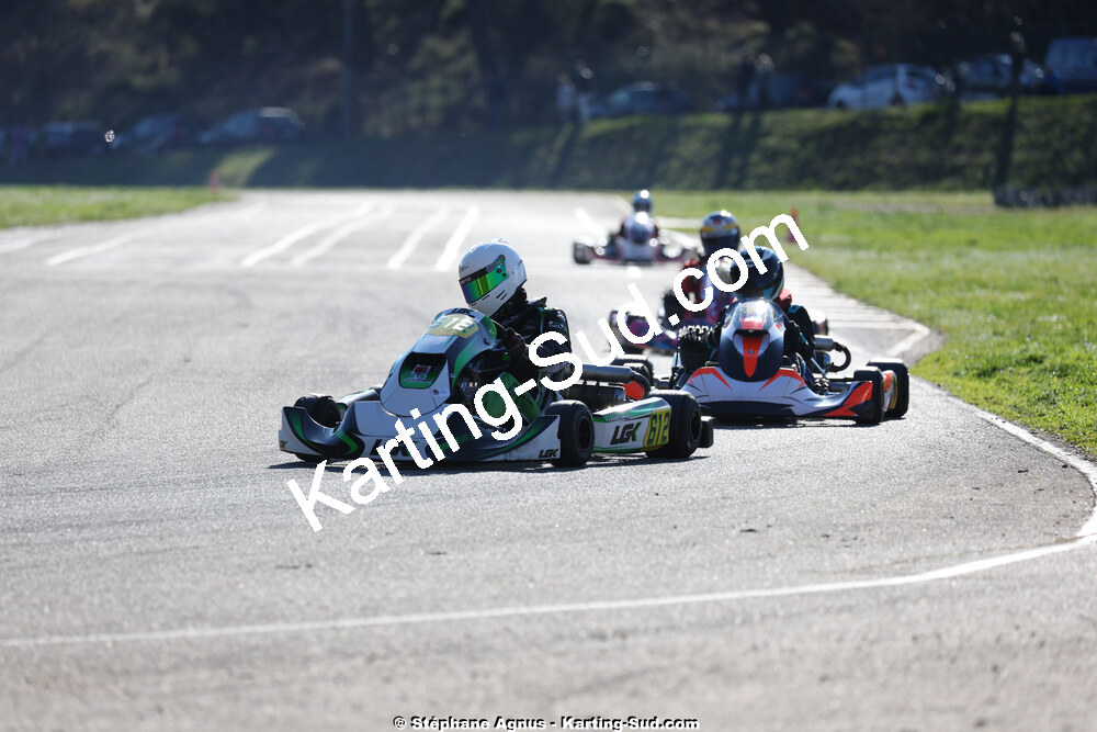 1 & 2/03/2025 : 1ère manche du Championnat du Sud au Pôle Mécanique Karting d’Alès (photos Stéphane Agnus) 2025 — karting
