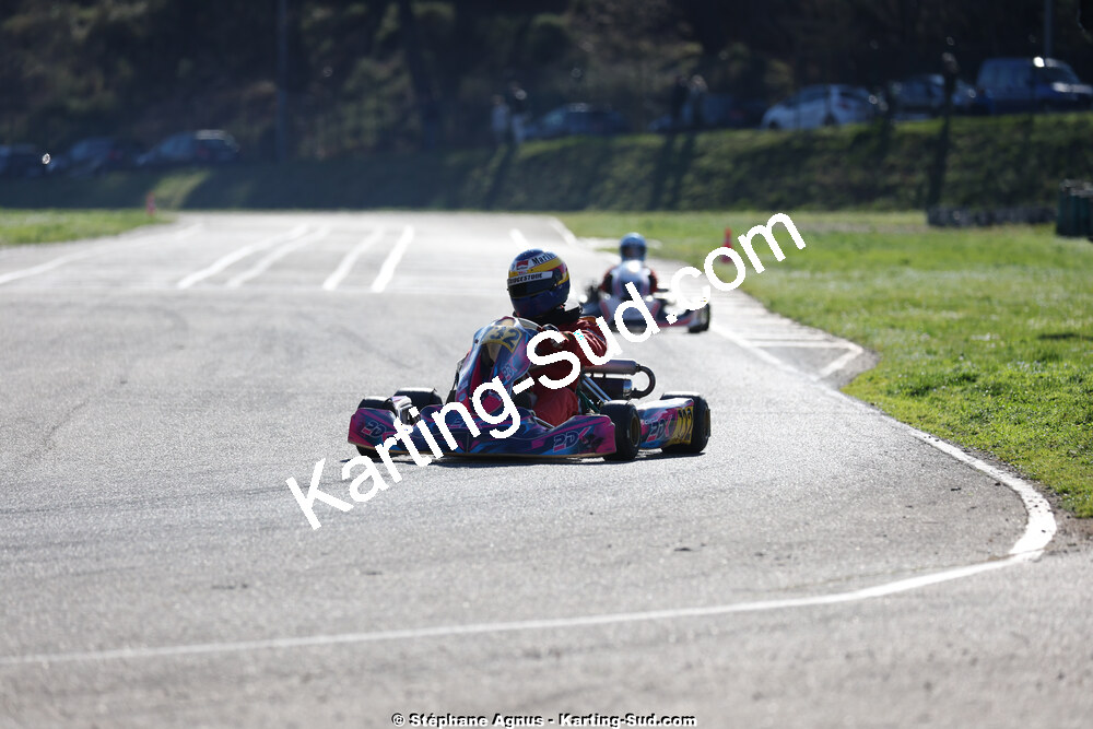 1 & 2/03/2025 : 1ère manche du Championnat du Sud au Pôle Mécanique Karting d’Alès (photos Stéphane Agnus) 2025 — karting