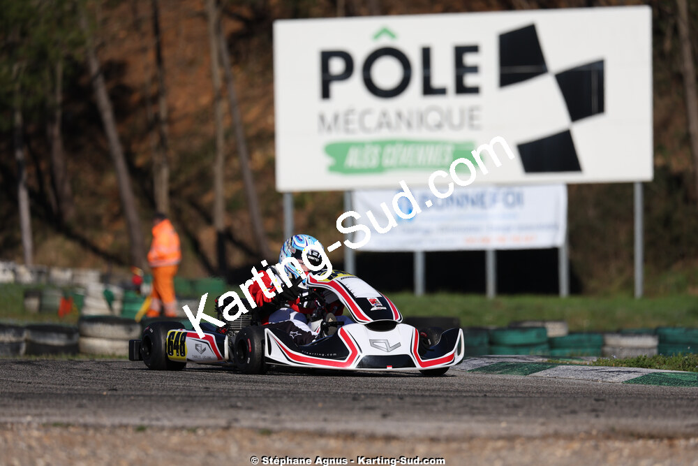 1 & 2/03/2025 : 1ère manche du Championnat du Sud au Pôle Mécanique Karting d’Alès (photos Stéphane Agnus) 2025 — karting