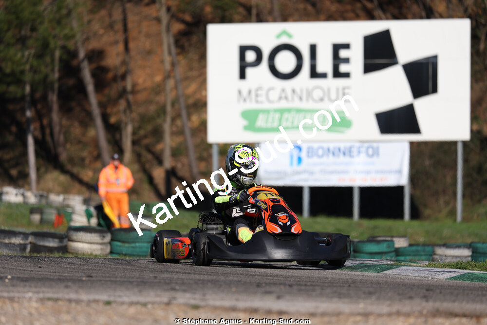 1 & 2/03/2025 : 1ère manche du Championnat du Sud au Pôle Mécanique Karting d’Alès (photos Stéphane Agnus) 2025 — karting