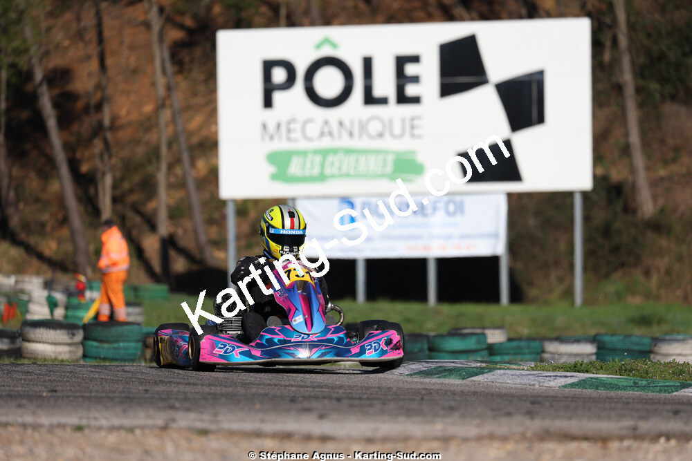 1 & 2/03/2025 : 1ère manche du Championnat du Sud au Pôle Mécanique Karting d’Alès (photos Stéphane Agnus) 2025 — karting