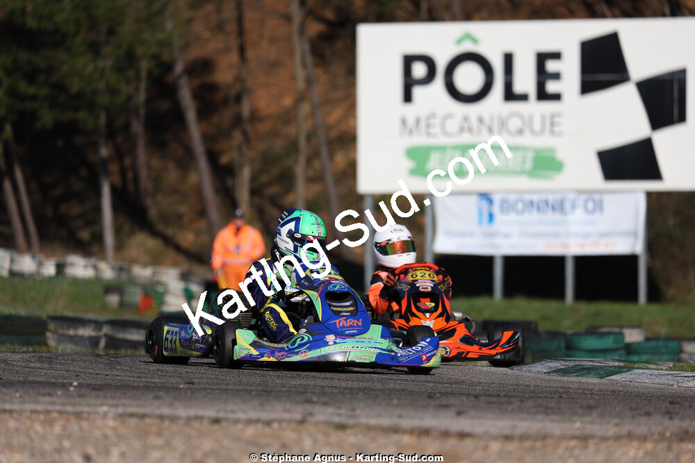 1 & 2/03/2025 : 1ère manche du Championnat du Sud au Pôle Mécanique Karting d’Alès (photos Stéphane Agnus) 2025 — karting
