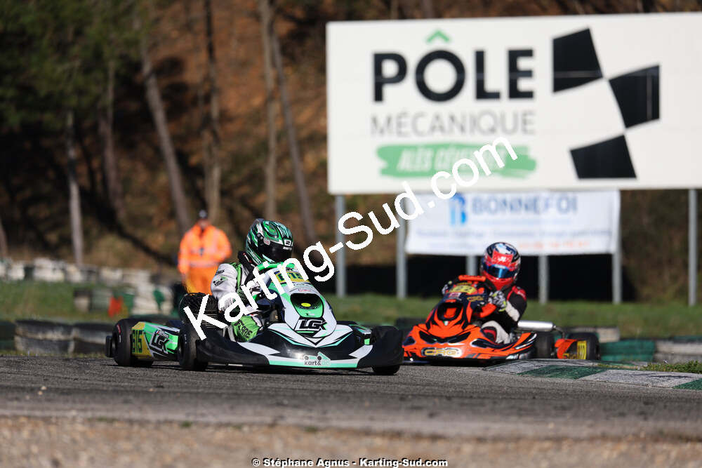 1 & 2/03/2025 : 1ère manche du Championnat du Sud au Pôle Mécanique Karting d’Alès (photos Stéphane Agnus) 2025 — karting