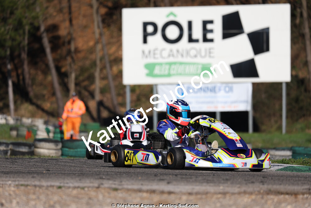 1 & 2/03/2025 : 1ère manche du Championnat du Sud au Pôle Mécanique Karting d’Alès (photos Stéphane Agnus) 2025 — karting