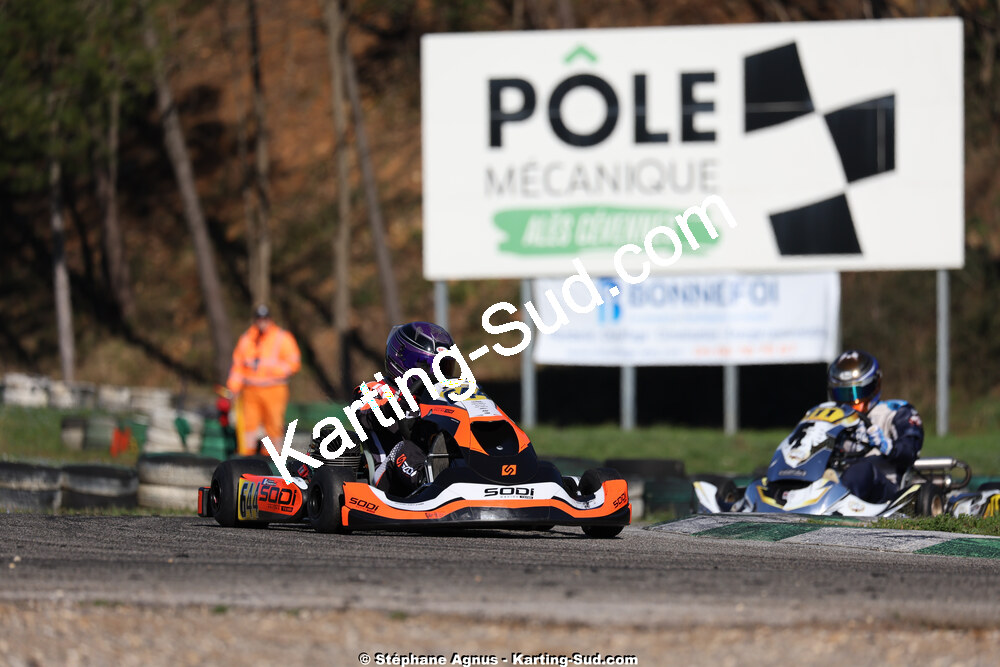 1 & 2/03/2025 : 1ère manche du Championnat du Sud au Pôle Mécanique Karting d’Alès (photos Stéphane Agnus) 2025 — karting