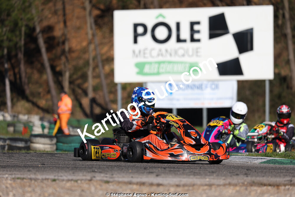 1 & 2/03/2025 : 1ère manche du Championnat du Sud au Pôle Mécanique Karting d’Alès (photos Stéphane Agnus) 2025 — karting