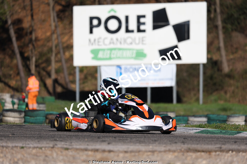 1 & 2/03/2025 : 1ère manche du Championnat du Sud au Pôle Mécanique Karting d’Alès (photos Stéphane Agnus) 2025 — karting