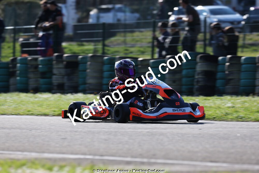 1 & 2/03/2025 : 1ère manche du Championnat du Sud au Pôle Mécanique Karting d’Alès (photos Stéphane Agnus) 2025 — karting