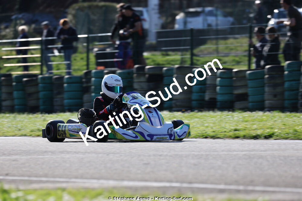 1 & 2/03/2025 : 1ère manche du Championnat du Sud au Pôle Mécanique Karting d’Alès (photos Stéphane Agnus) 2025 — karting