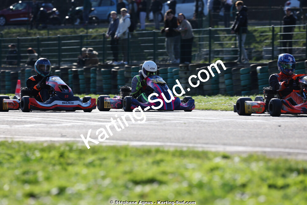 1 & 2/03/2025 : 1ère manche du Championnat du Sud au Pôle Mécanique Karting d’Alès (photos Stéphane Agnus) 2025 — karting