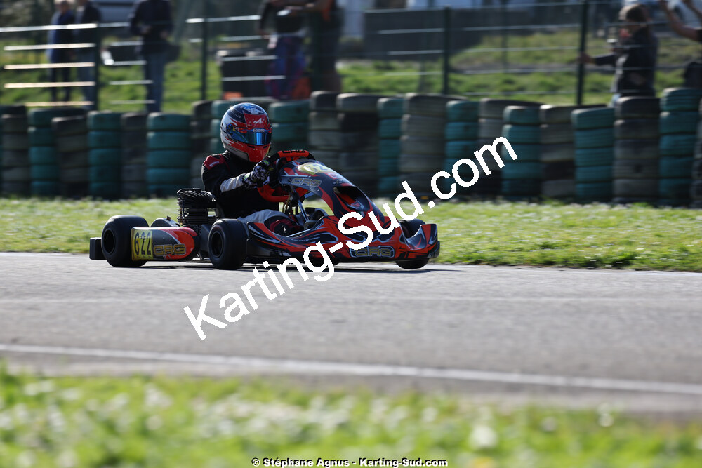 1 & 2/03/2025 : 1ère manche du Championnat du Sud au Pôle Mécanique Karting d’Alès (photos Stéphane Agnus) 2025 — karting