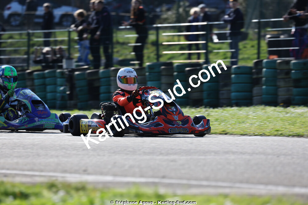 1 & 2/03/2025 : 1ère manche du Championnat du Sud au Pôle Mécanique Karting d’Alès (photos Stéphane Agnus) 2025 — karting