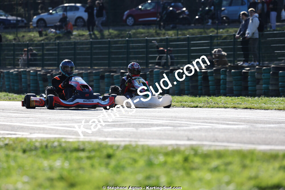 1 & 2/03/2025 : 1ère manche du Championnat du Sud au Pôle Mécanique Karting d’Alès (photos Stéphane Agnus) 2025 — karting