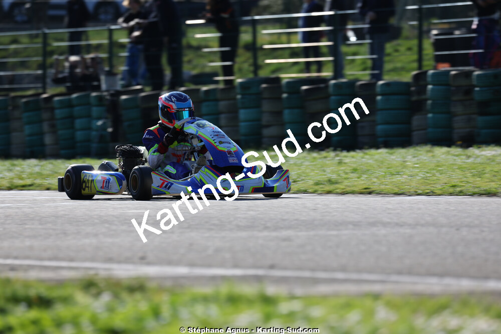 1 & 2/03/2025 : 1ère manche du Championnat du Sud au Pôle Mécanique Karting d’Alès (photos Stéphane Agnus) 2025 — karting