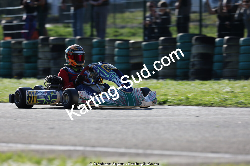 1 & 2/03/2025 : 1ère manche du Championnat du Sud au Pôle Mécanique Karting d’Alès (photos Stéphane Agnus) 2025 — karting