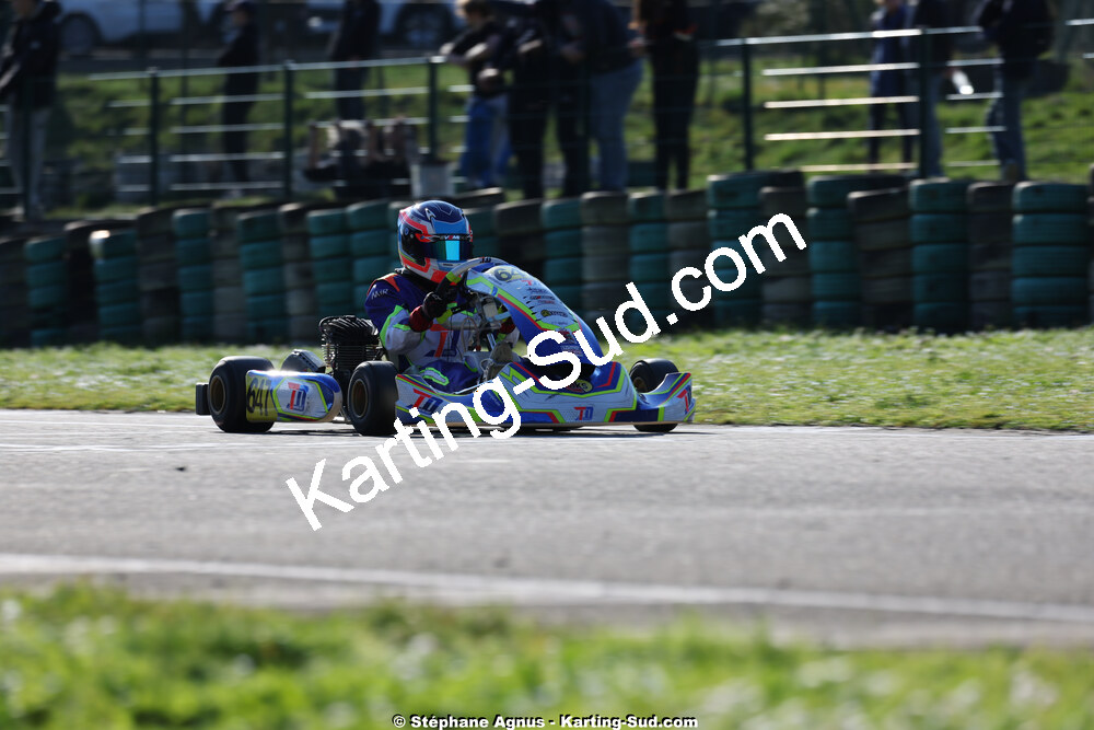 1 & 2/03/2025 : 1ère manche du Championnat du Sud au Pôle Mécanique Karting d’Alès (photos Stéphane Agnus) 2025 — karting