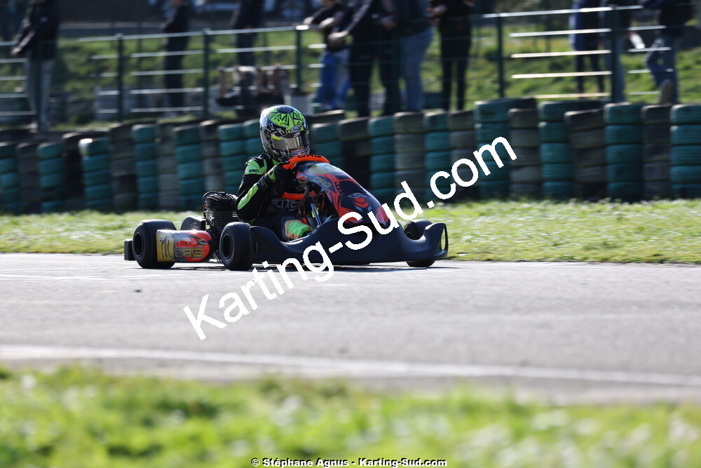 1 & 2/03/2025 : 1ère manche du Championnat du Sud au Pôle Mécanique Karting d’Alès (photos Stéphane Agnus) 2025 — karting