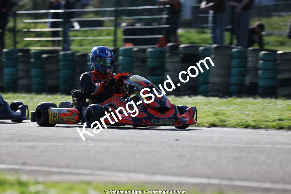 1 & 2/03/2025 : 1ère manche du Championnat du Sud au Pôle Mécanique Karting d’Alès (photos Stéphane Agnus) 2025 — karting